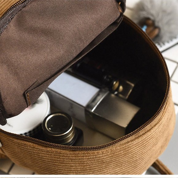 FEMALE MINI YELLOW/BEIGE BACKPACK - Picture 4 of 15